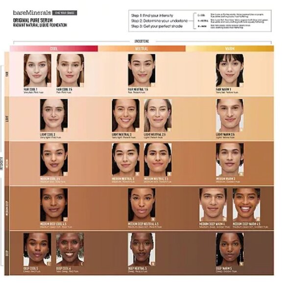 bareMinerals Original Serum Liquid Foundation*SPF 20~LIGHT NEUTRAL 2-NIB 1oz - Picture 8 of 13